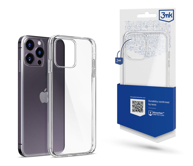 3MK Clear Case iPhone 15 Pro Max 6,7 3M005198 - 1173087 - zdjęcie